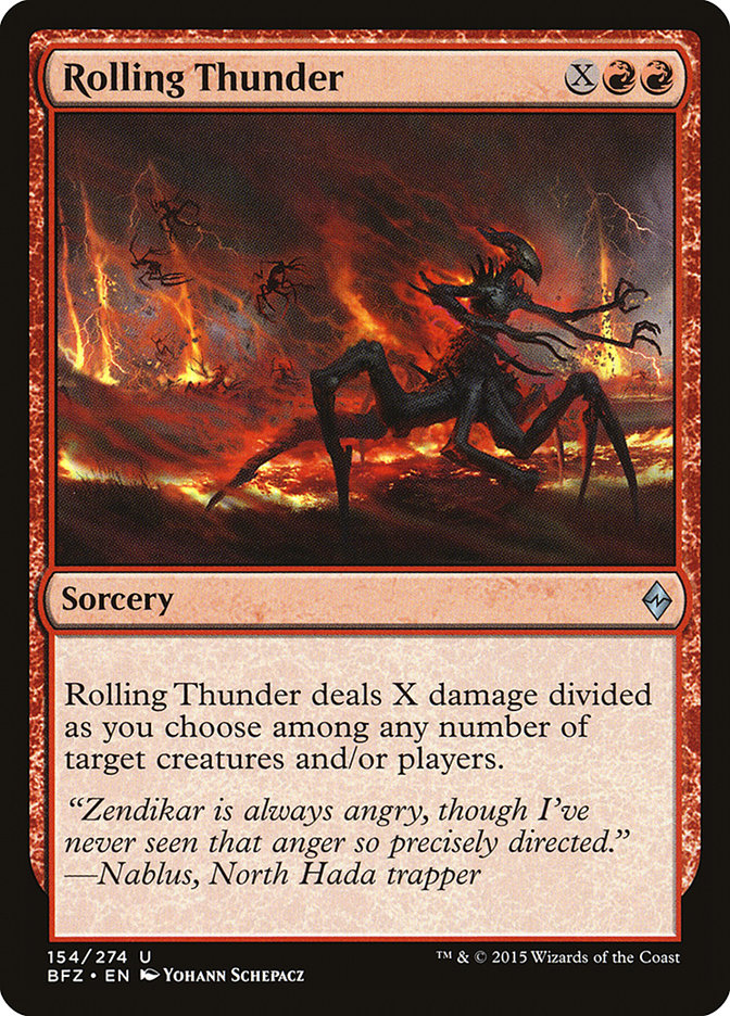 Rolling Thunder [Battle for Zendikar] | Red Riot Games CA