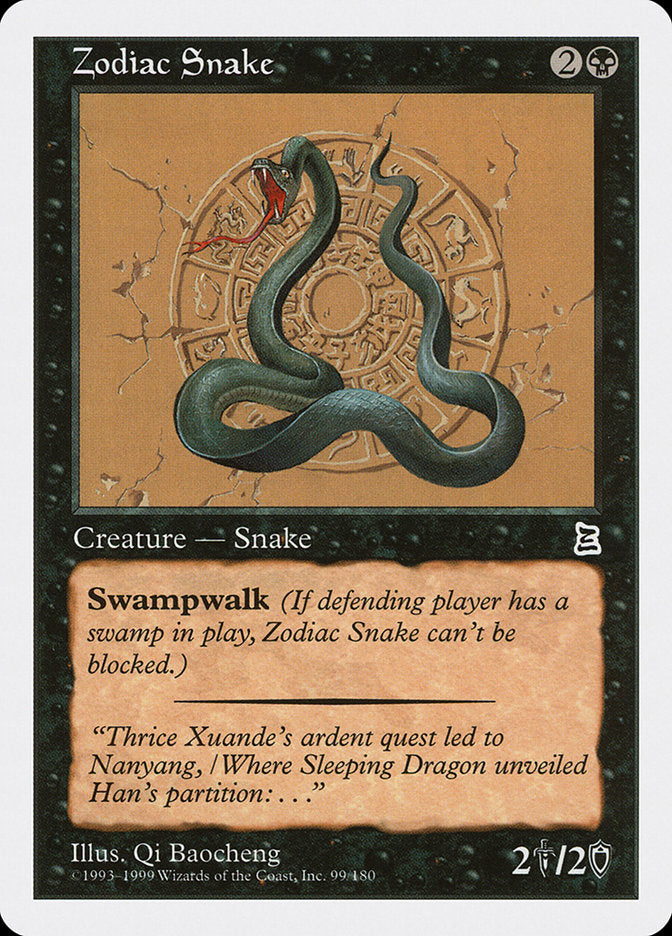 Zodiac Snake [Portal Three Kingdoms] | Red Riot Games CA