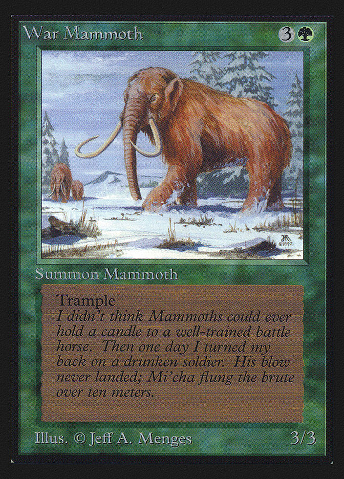 War Mammoth [International Collectors' Edition] | Red Riot Games CA