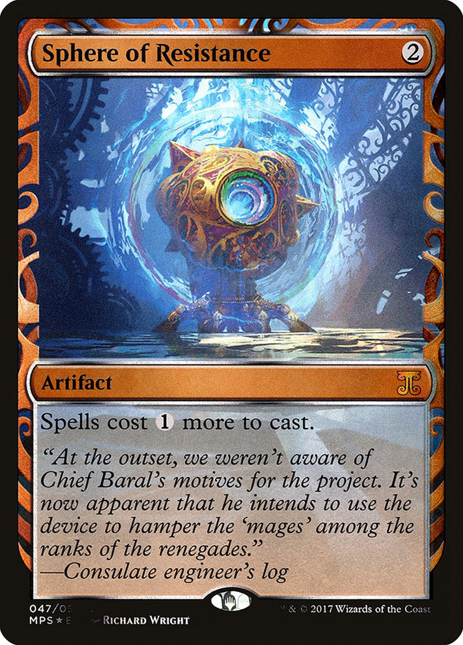 Sphere of Resistance [Kaladesh Inventions] | Red Riot Games CA