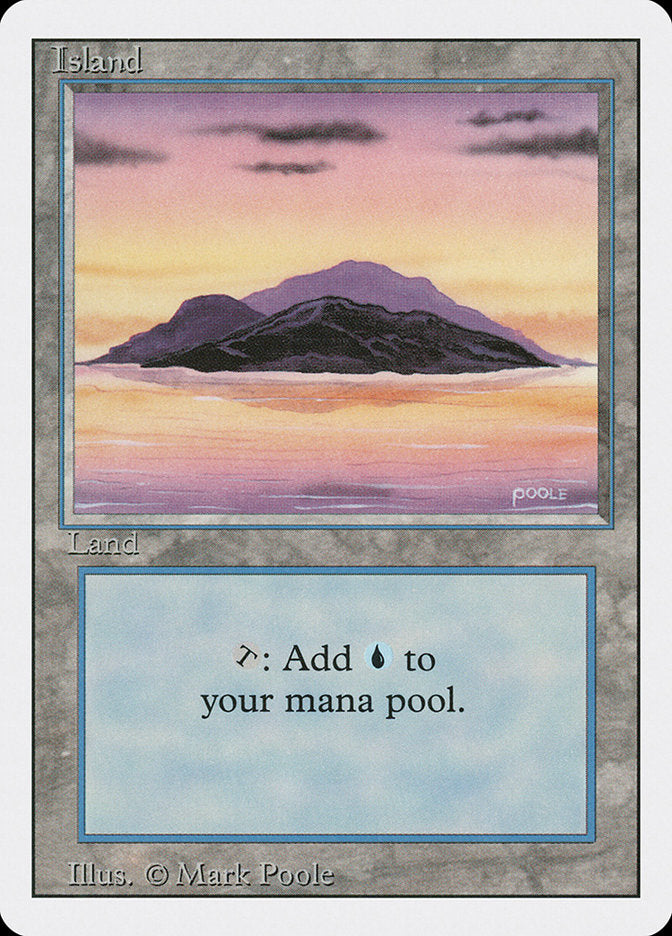 Island (Sunset / Signature on Right) [Revised Edition] | Red Riot Games CA