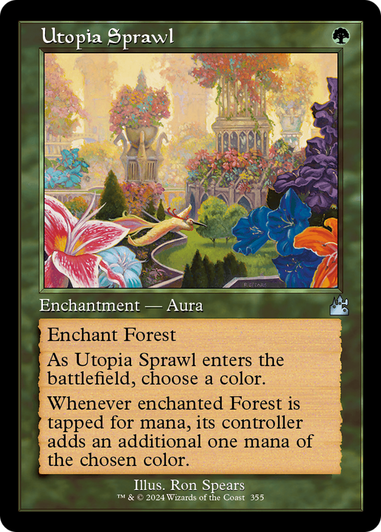 Utopia Sprawl (Retro Frame) [Ravnica Remastered] | Red Riot Games CA