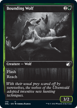 Bounding Wolf [Innistrad: Double Feature] | Red Riot Games CA