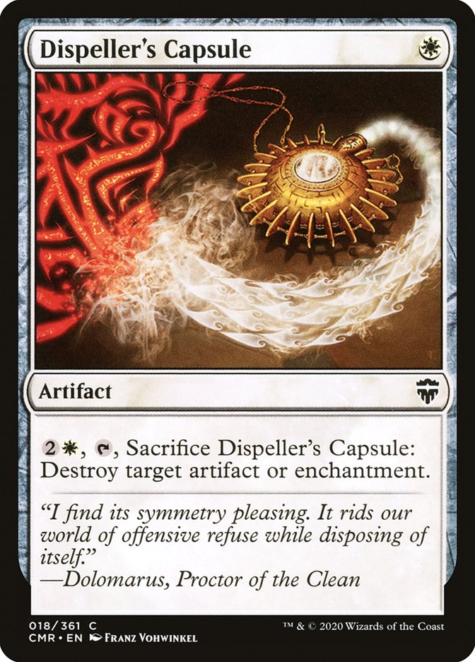 Dispeller's Capsule [Commander Legends] | Red Riot Games CA