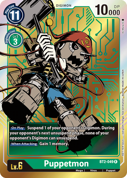 Puppetmon [BT2-049] (Dash Pack) [Release Special Booster Ver.1.0 Promos] | Red Riot Games CA