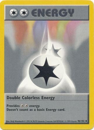 Double Colorless Energy (96/102) [Base Set Shadowless Unlimited] | Red Riot Games CA