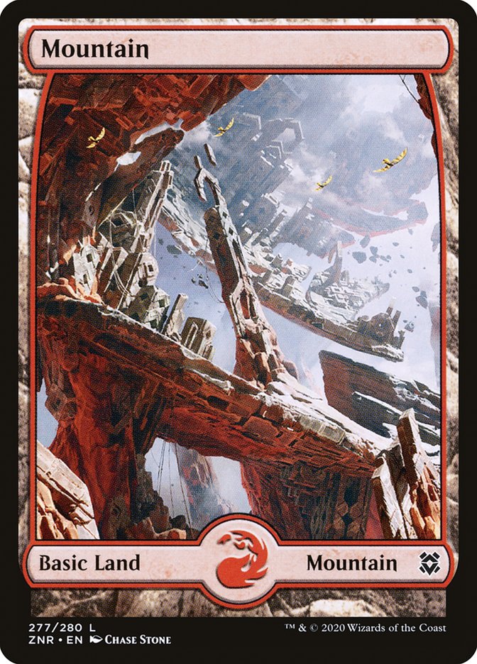 Mountain (277) [Zendikar Rising] | Red Riot Games CA