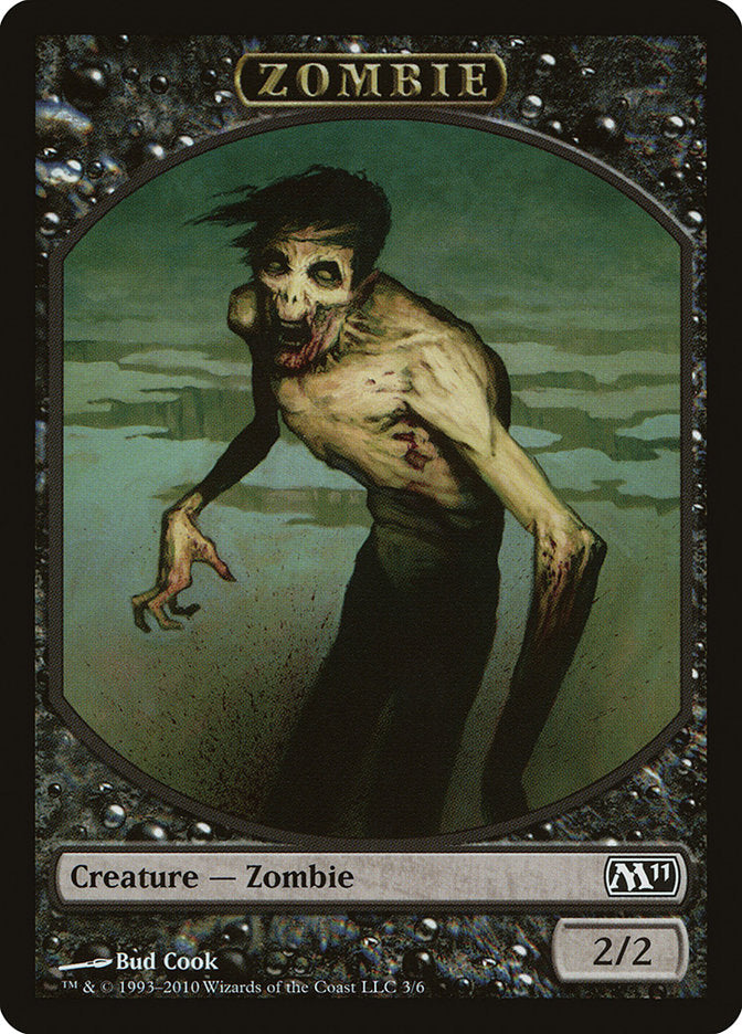 Zombie Token [Magic 2011 Tokens] | Red Riot Games CA