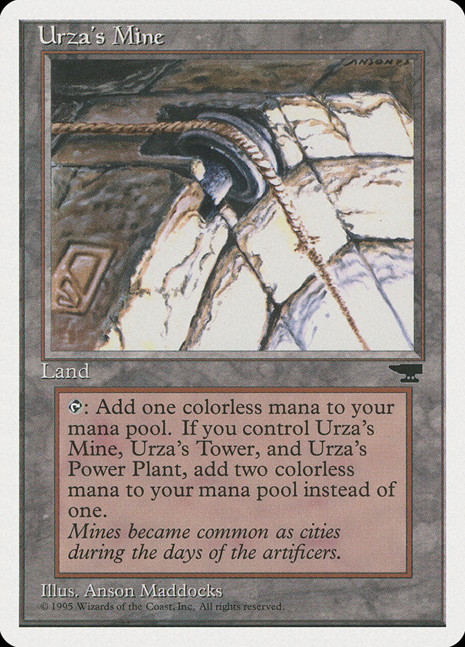 Urza's Mine (Pulley Embedded in Stone) [Chronicles] | Red Riot Games CA