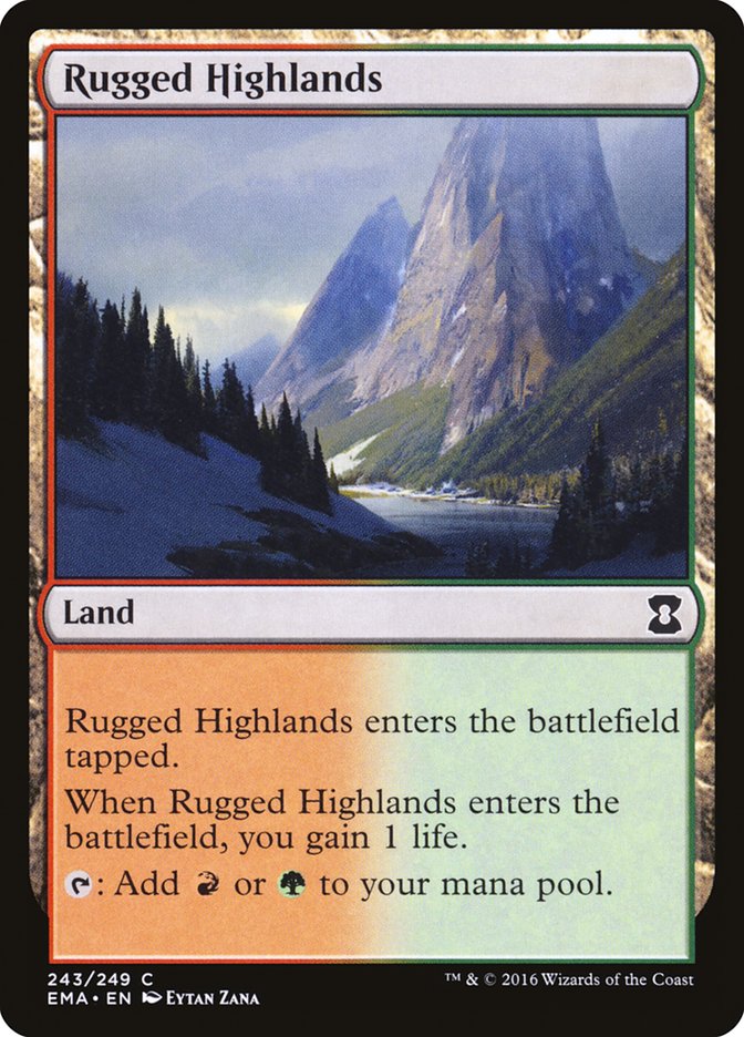 Rugged Highlands [Eternal Masters] | Red Riot Games CA