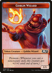 Construct // Goblin Wizard Double-Sided Token [Core Set 2021 Tokens] | Red Riot Games CA