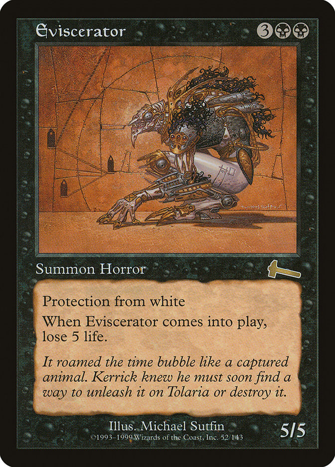 Eviscerator [Urza's Legacy] | Red Riot Games CA