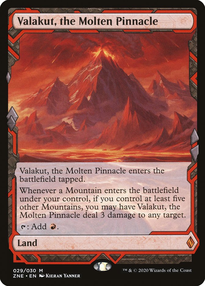 Valakut, the Molten Pinnacle (Expeditions) [Zendikar Rising Expeditions] | Red Riot Games CA