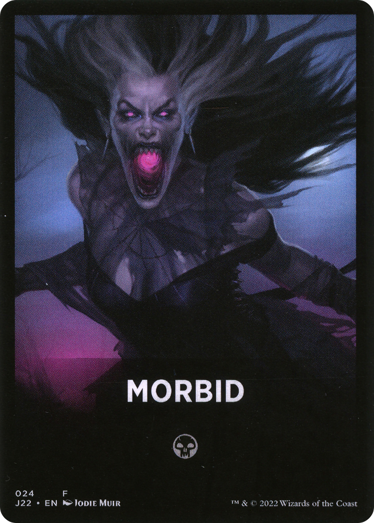 Morbid Theme Card [Jumpstart 2022 Front Cards] | Red Riot Games CA