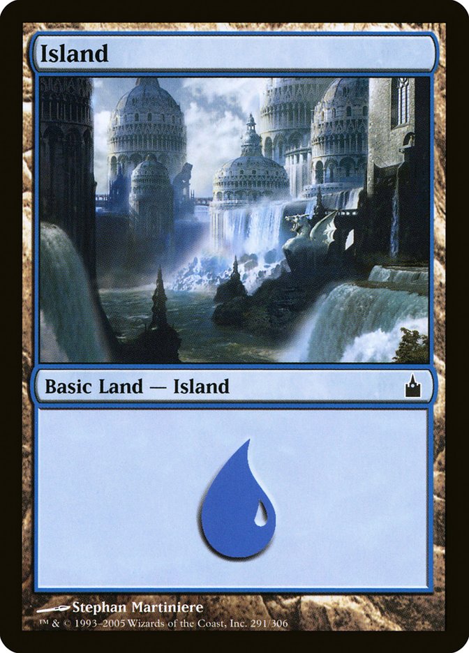 Island (291) [Ravnica: City of Guilds] | Red Riot Games CA