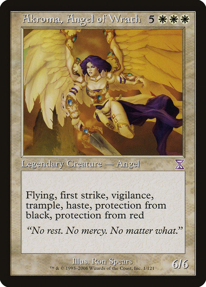 Akroma, Angel of Wrath [Time Spiral Timeshifted] | Red Riot Games CA