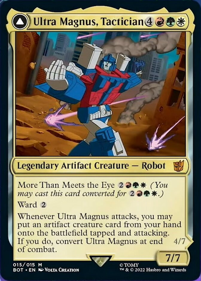 Ultra Magnus, Tactician // Ultra Magnus, Armored Carrier [Transformers] | Red Riot Games CA