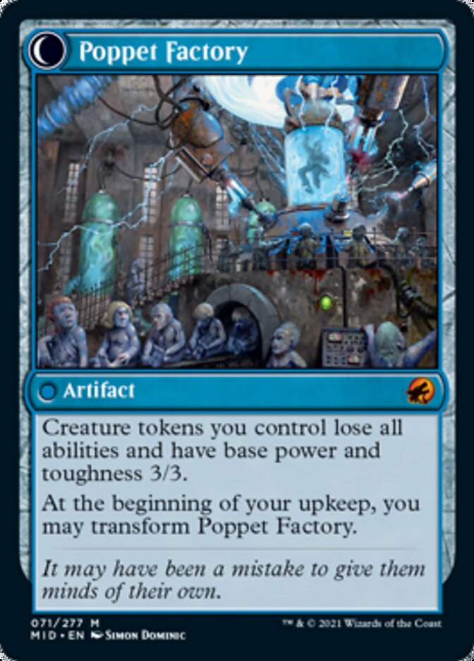 Poppet Stitcher // Poppet Factory [Innistrad: Midnight Hunt] | Red Riot Games CA