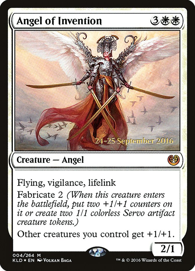 Angel of Invention [Kaladesh Prerelease Promos] | Red Riot Games CA
