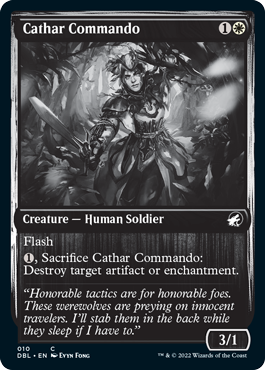 Cathar Commando [Innistrad: Double Feature] | Red Riot Games CA