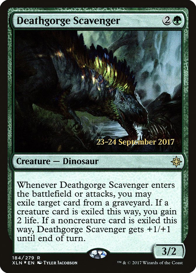 Deathgorge Scavenger [Ixalan Prerelease Promos] | Red Riot Games CA