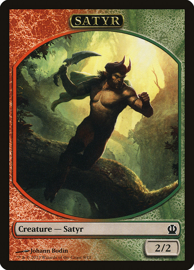 Satyr Token [Theros Tokens] | Red Riot Games CA