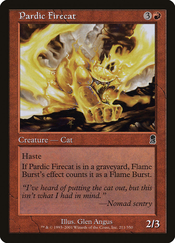 Pardic Firecat [Odyssey] | Red Riot Games CA