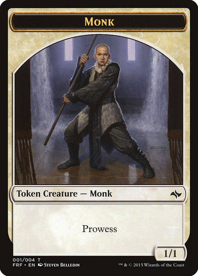 Monk Token [Fate Reforged Tokens] | Red Riot Games CA