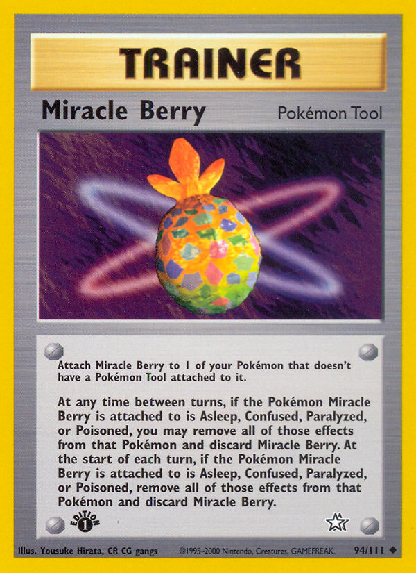 Miracle Berry (94/111) [Neo Genesis 1st Edition] | Red Riot Games CA