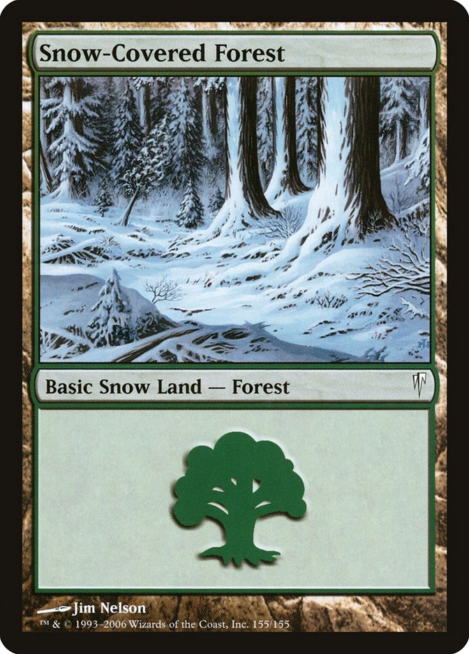 Snow-Covered Forest [Coldsnap] | Red Riot Games CA