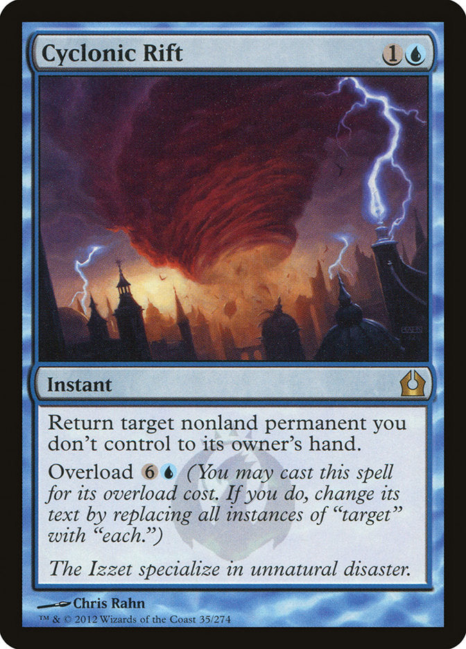 Cyclonic Rift [Return to Ravnica] | Red Riot Games CA