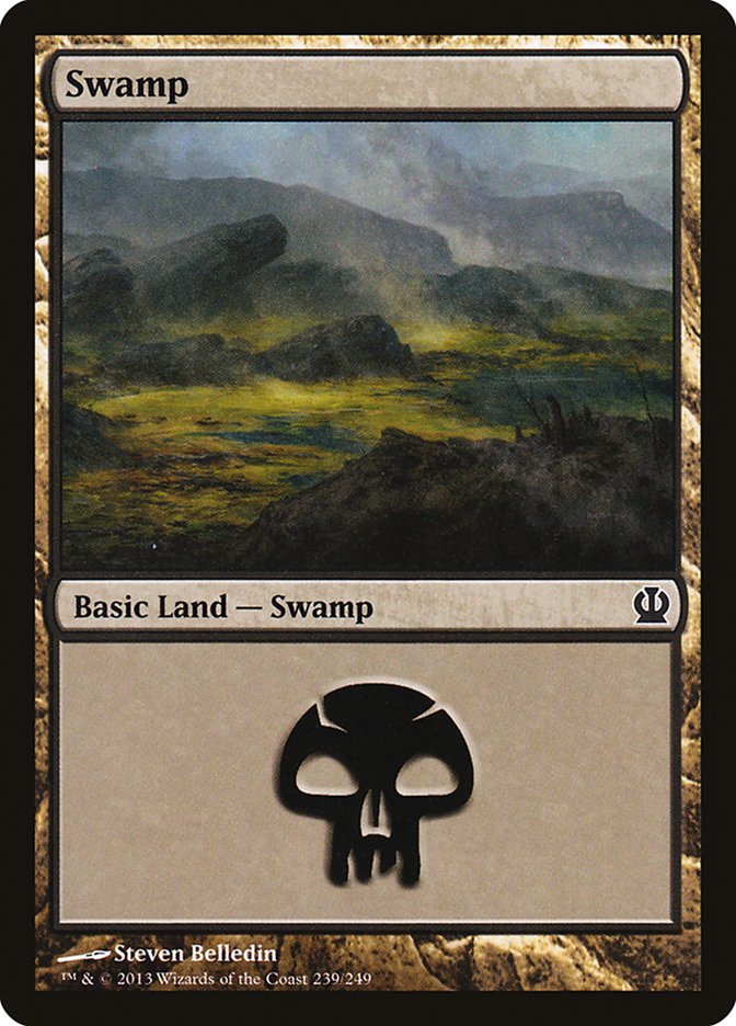 Swamp (239) [Theros] | Red Riot Games CA