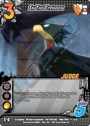 In the Typhoon (Judge) [Promo Cards]
