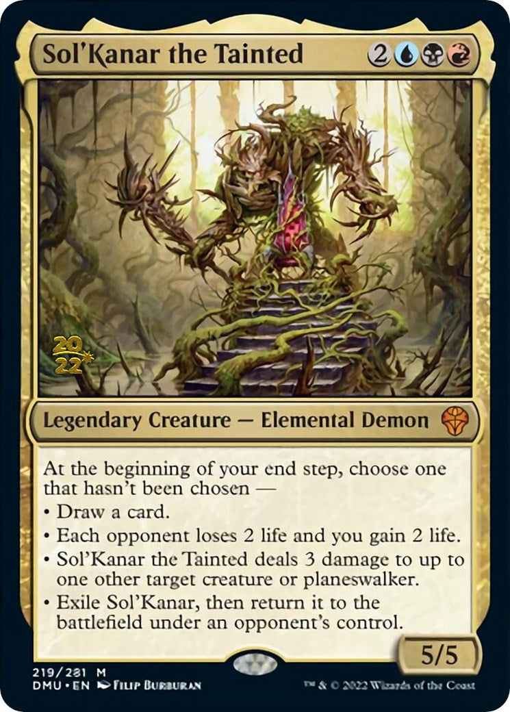 Sol'Kanar the Tainted [Dominaria United Prerelease Promos] | Red Riot Games CA