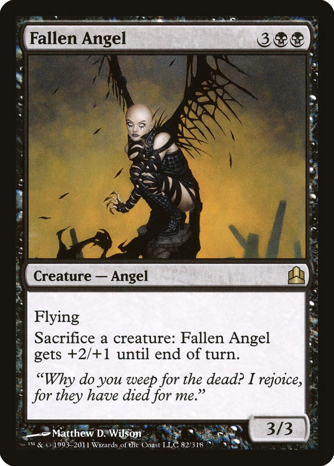 Fallen Angel [Commander 2011] | Red Riot Games CA