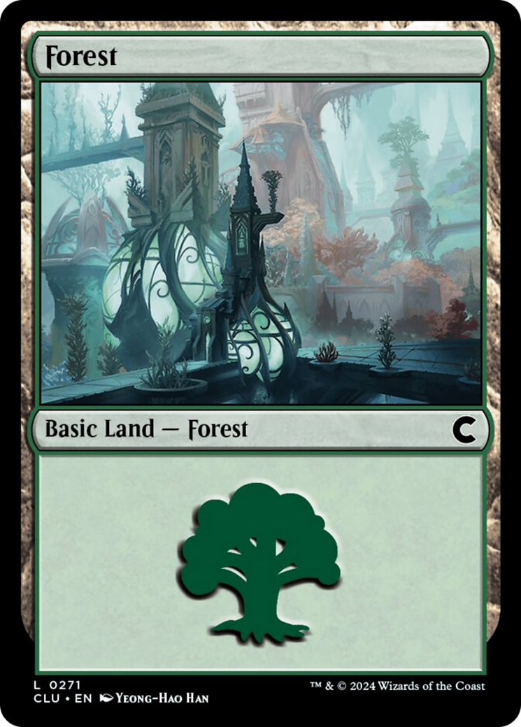 Forest (0271) [Ravnica: Clue Edition] | Red Riot Games CA
