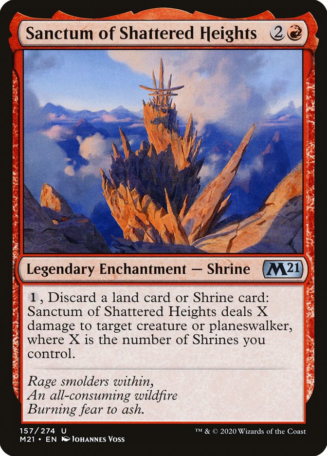 Sanctum of Shattered Heights [Core Set 2021] | Red Riot Games CA