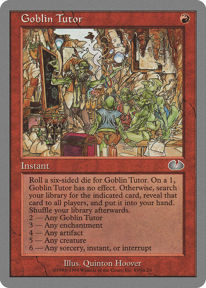 Goblin Tutor [Unglued] | Red Riot Games CA