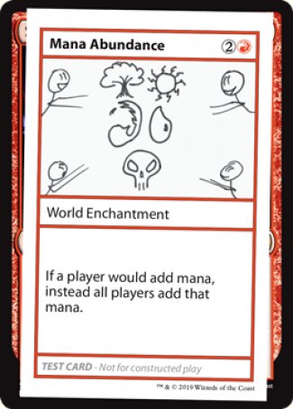 Mana Abundance (2021 Edition) [Mystery Booster Playtest Cards] | Red Riot Games CA