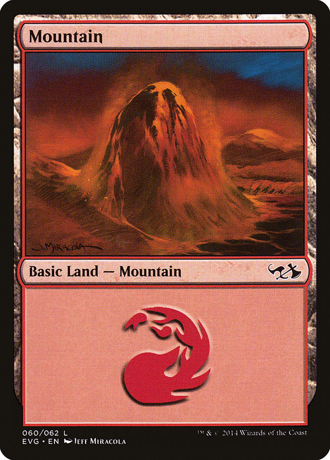 Mountain (60) (Elves vs. Goblins) [Duel Decks Anthology] | Red Riot Games CA