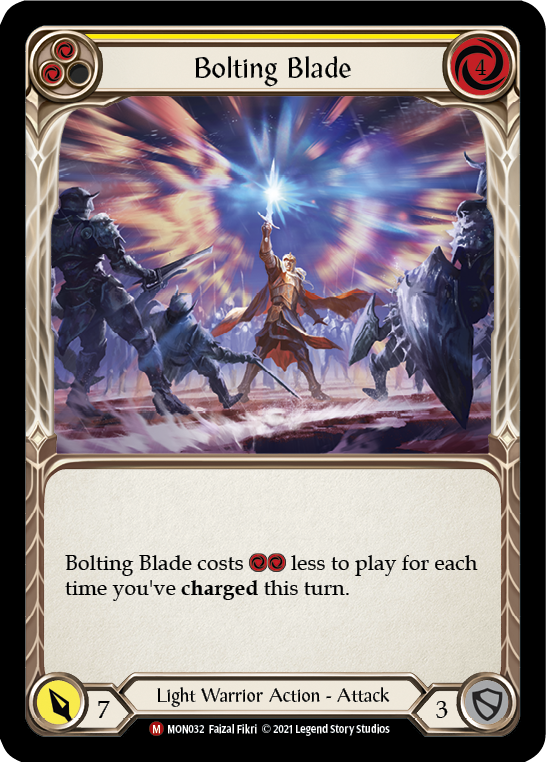 Bolting Blade [MON032] (Monarch)  1st Edition Normal | Red Riot Games CA