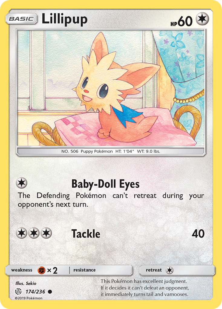 Lillipup (174/236) [Sun & Moon: Cosmic Eclipse] | Red Riot Games CA