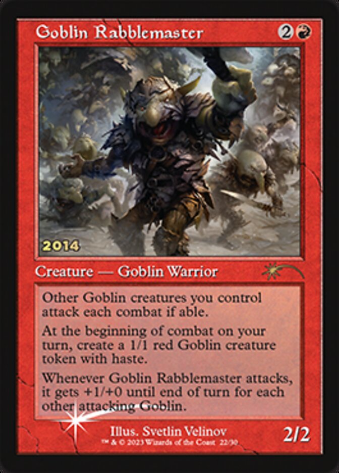 Goblin Rabblemaster [30th Anniversary Promos] | Red Riot Games CA