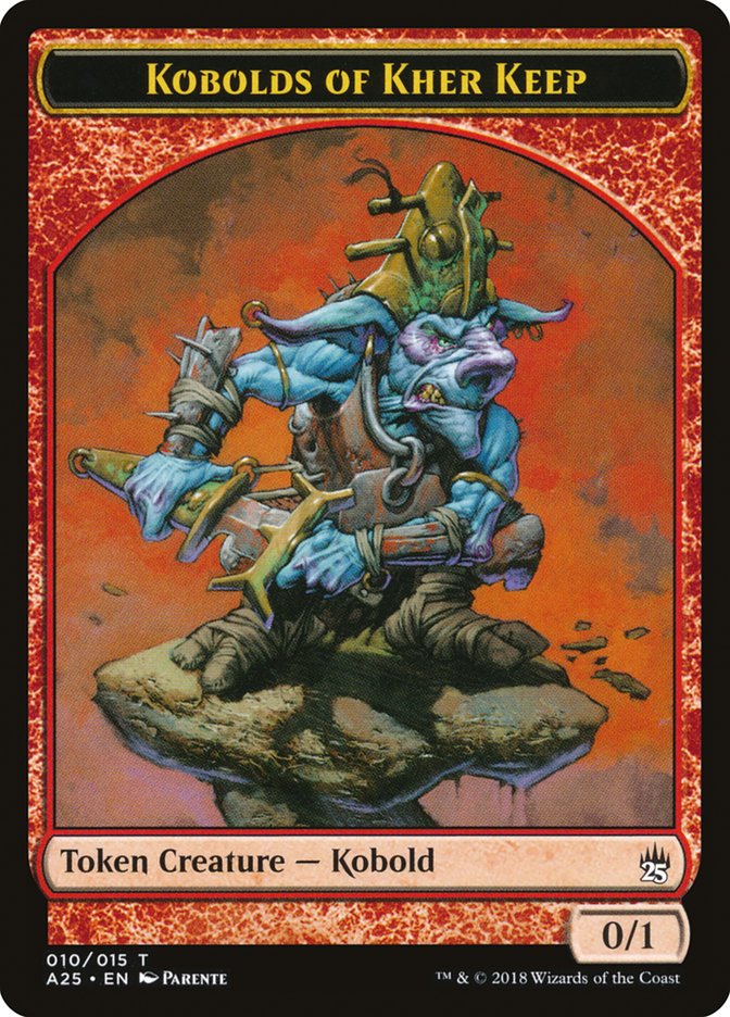 Kobolds of Kher Keep Token [Masters 25 Tokens] | Red Riot Games CA