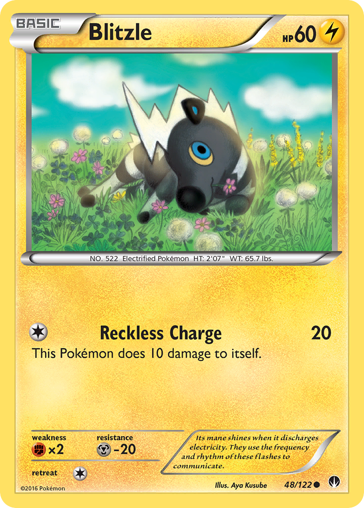 Blitzle (48/122) [XY: BREAKpoint] | Red Riot Games CA