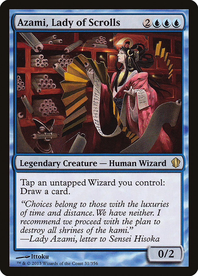Azami, Lady of Scrolls [Commander 2013] | Red Riot Games CA