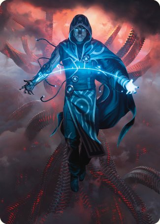 Jace, the Perfected Mind Art Card [Phyrexia: All Will Be One Art Series] | Red Riot Games CA