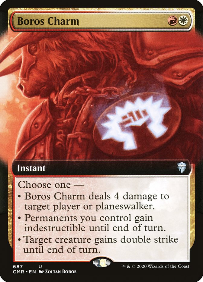 Boros Charm (Extended Art) [Commander Legends] | Red Riot Games CA