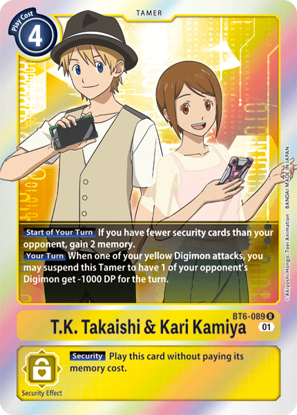 T.K. Takaishi & Kari Kamiya [BT6-089] [Double Diamond] | Red Riot Games CA