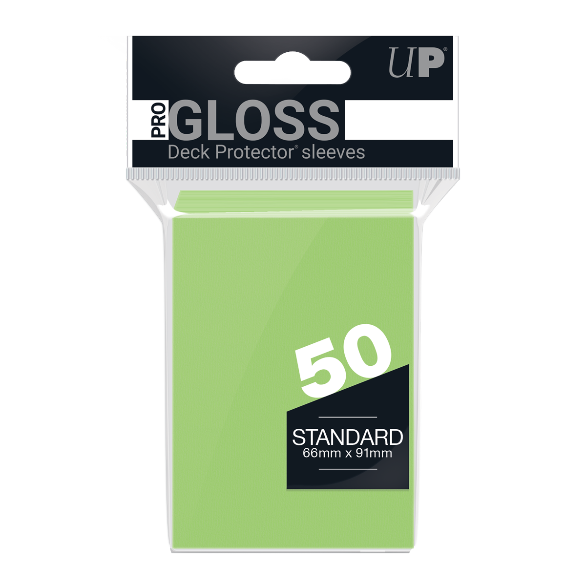 Ultra PRO: Standard 50ct Sleeves - PRO-Gloss (Lime Green)